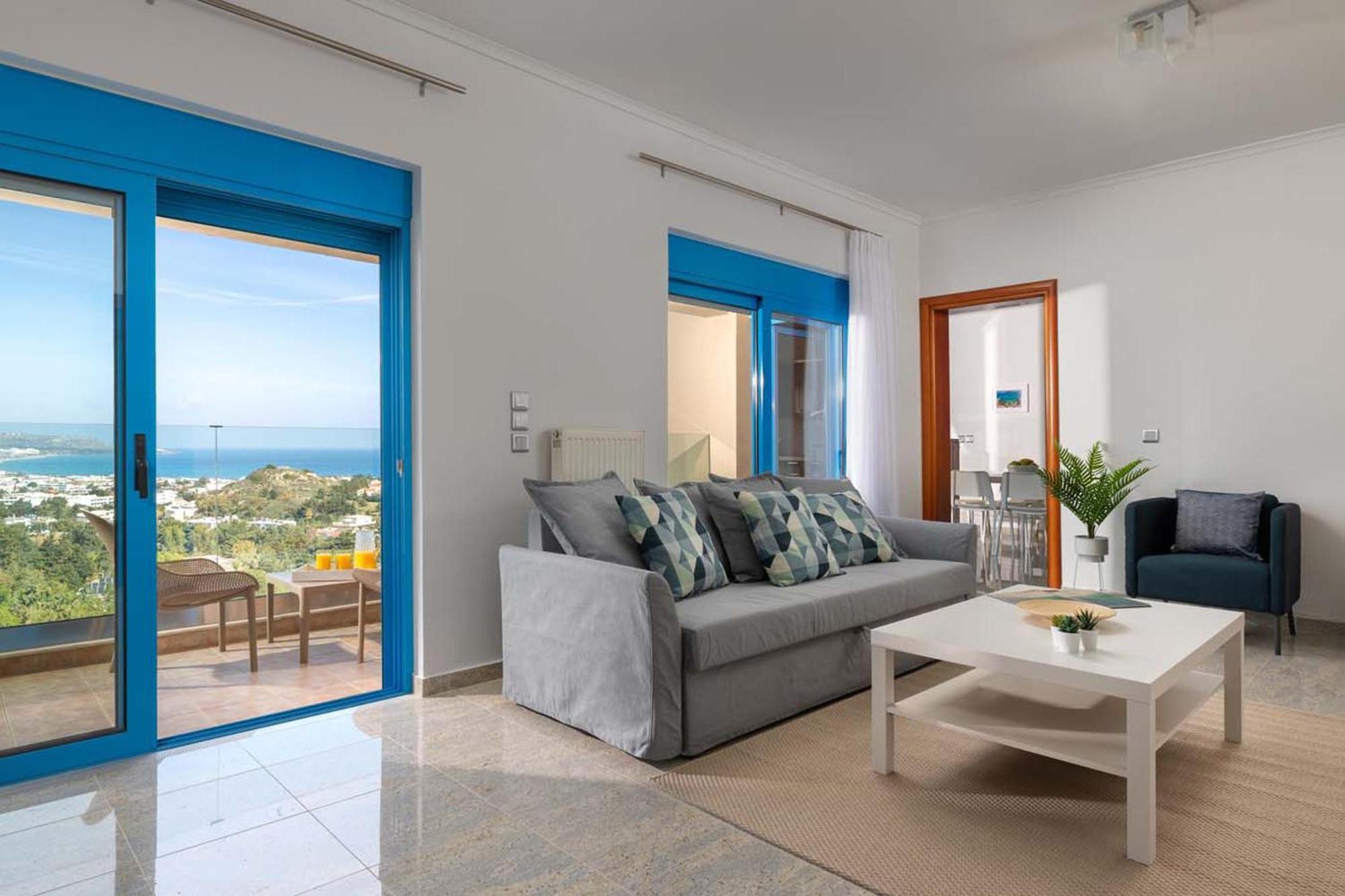Ferienwohnung Aegean View Estates Faliraki Exterior foto